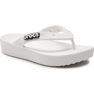 Žabky Crocs Classic Platform Flip W 207714 White