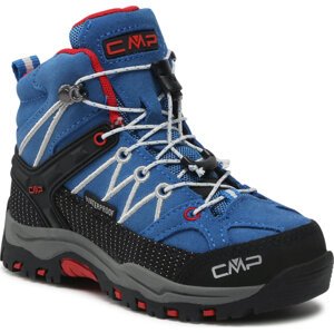 Trekingová obuv CMP Kid Rigel Mid Trekking Shoe Wp 3Q12944 Cobalto/Stone/Fire 04NG