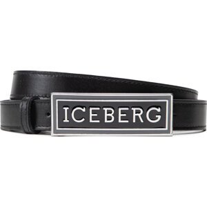 Pánský pásek Iceberg P22 EP1P 660022 6900 3912 Black