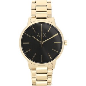 Sada hodinek a náramek Armani Exchange Cayde Gift Set AX7119 Gold/Gold