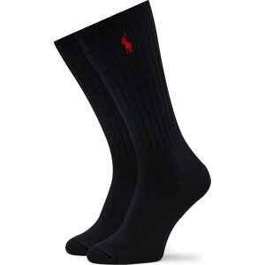 Pánské klasické ponožky Polo Ralph Lauren 449876014001 Black Red Pp