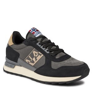 Sneakersy Napapijri Stab01 NP0A4HVC Black/Grey Z02