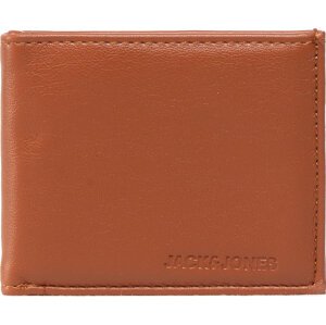 Malá pánská peněženka Jack&Jones Jaczack Wallet 12213118 Cognac