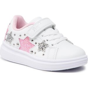 Sneakersy Primigi 1960500 Nappa Pu/Bianco/Rosa