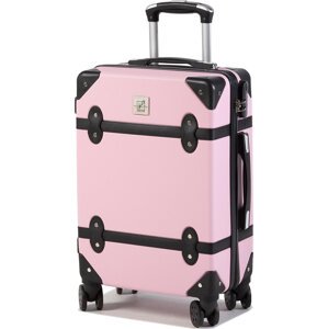 Malý tvrdý kufr Semi Line T5509-2 Růžová