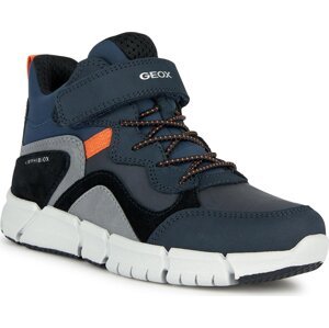 Kotníková obuv Geox J Flexyper Boy B Abx J269XA 032ME C0659 S Tmavomodrá