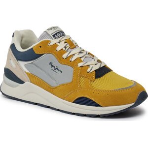 Sneakersy Pepe Jeans X20 Free PMS60010 Ochre Yellow 097