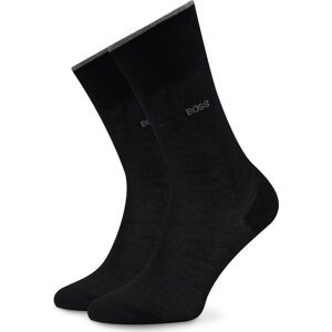Pánské klasické ponožky Boss George 50491170 Black 001