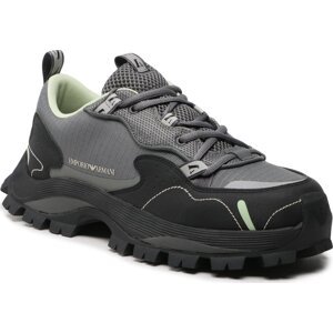 Sneakersy Emporio Armani X4C637 XN168 S745 Grey/Grey/Black