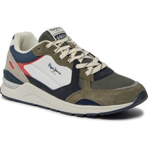 Sneakersy Pepe Jeans X20 Free PMS60010 Army Green 716