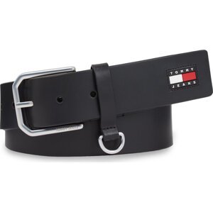 Pánský pásek Tommy Jeans Tjm D-Ring Belt 4.0 AM0AM11666 Black BDS