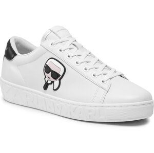 Sneakersy KARL LAGERFELD KL51030 White Lthr