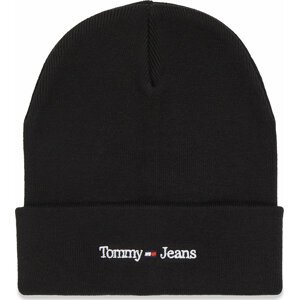 Čepice Tommy Jeans Tjw Sport Beanie AW0AW15473 Black BDS