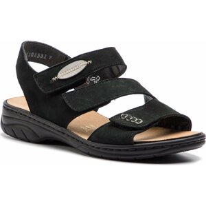 Sandály Rieker 64573-00 Schwarz