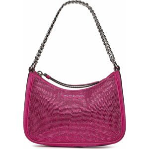 Kabelka MICHAEL Michael Kors Chain Pouchette 32H3SJ6C1S Růžová