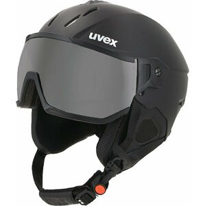 Lyžařská helma Uvex Instinct Visor S5662602003 Black Mat
