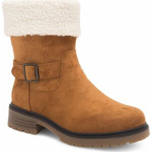 Polokozačky Clara Barson SERENITY HL221124 Hnědá