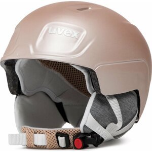 Lyžařská helma Uvex Manic Pro S5662249003 Rosegold Mat