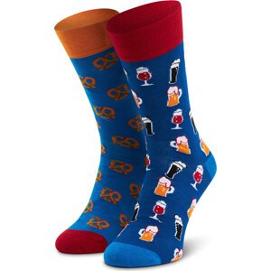 Pánské klasické ponožky Dots Socks D20WF-SX-033-X-041046 Modrá