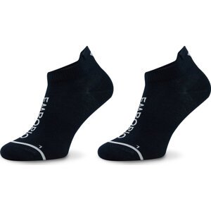 Sada 2 párů pánských nízkých ponožek Emporio Armani 292317 3R210 01736 Marine