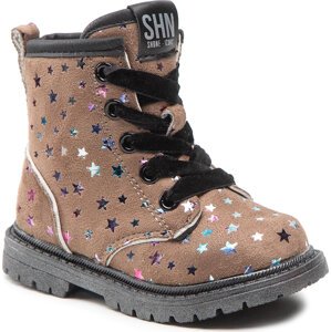 Turistická obuv Shone 6372-021 Super Star Taupe