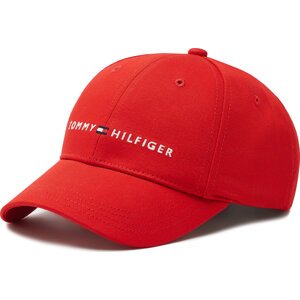 Kšiltovka Tommy Hilfiger Essentials AU0AU01667 Red XNL