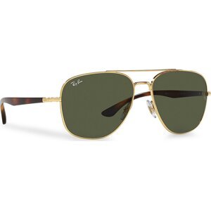 Sluneční brýle Ray-Ban 0RB3683 001/31 Zlatá
