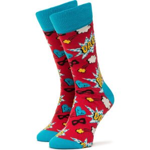 Klasické ponožky Unisex Happy Socks DAD01-4000 Červená