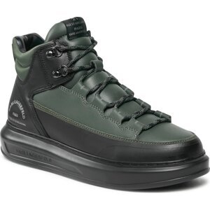 Sneakersy KARL LAGERFELD KL52585A Combat Lthr w/White