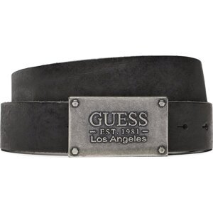 Pánský pásek Guess Rivet Placket Belt M3RZ08 L0S40 JBLK