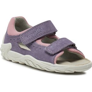 Sandály Superfit 1-000036-8500 S Lilac/Rose