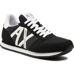 Sneakersy Armani Exchange XUX017 XCC68 K489 Black/White