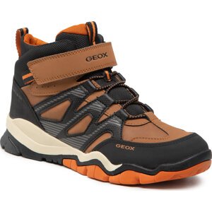 Kotníková obuv Geox J Montrack B.B Abx C J26HBC-0MEFU C0275 D Lt Brown/Black