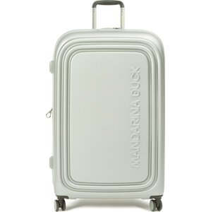 Velký kufr Mandarina Duck Logoduck+ P10SZV35466 Stříbrná