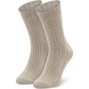 Dámské klasické ponožky Tommy Hilfiger 701220260 Beige 002