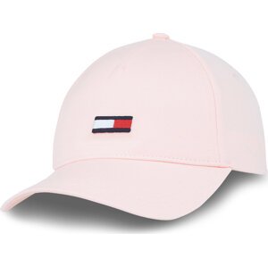 Kšiltovka Tommy Jeans Tjw Elongated Flag Cap AW0AW15842 Tickled Pink TIC