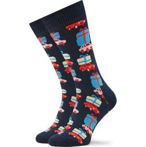Klasické ponožky Unisex Happy Socks HSS01-6500 Tmavomodrá