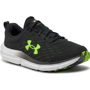 Boty Under Armour Ua Charged Assert 10 3026175-007 Black/Black/High Vis Yellow
