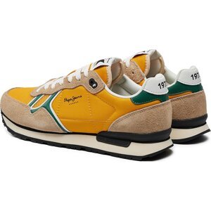 Sneakersy Pepe Jeans Brit Fun M PMS31046 Rugby Yellow 069