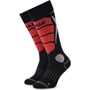 Klasické ponožky Unisex Colmar Teck 5263 3VS Neon Red/Black 113