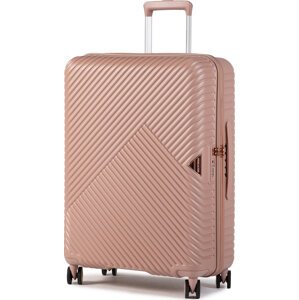 Střední Tvrdý kufr WITTCHEN 56-3P-842-77 Růžová