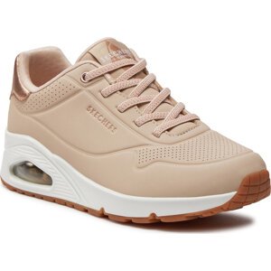 Sneakersy Skechers Uno Shimmer Away 155196/NAT Natural