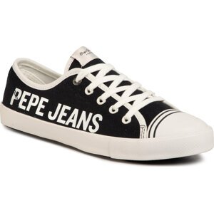Plátěnky Pepe Jeans Gery Branding PLS30954 Navy 595