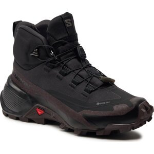 Trekingová obuv Salomon Cross Hike Mid Gtx 2 W GORE-TEX L41731000 Black/Chocolate Plum/Black