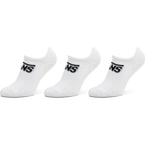 Sada 3 párů pánských ponožek Vans Classic Kick VN000F0ZWHT1 White