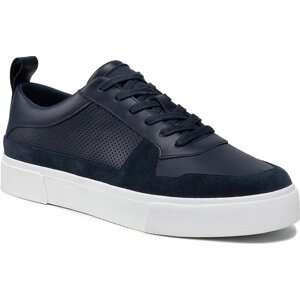 Sneakersy Calvin Klein Low Top Lace Up Lth HM0HM00495 Calvin Navy DW4