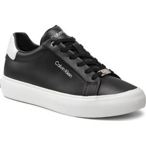 Sneakersy Calvin Klein Vulc Lace Up HW0HW00839 Black/White 0GN