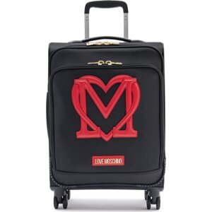 Kabinový kufr LOVE MOSCHINO JC5101PP0IKX000B Nero/Rosso