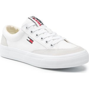 Tenisky Tommy Jeans Low Cut Sneaker EN0EN01420 White YBR