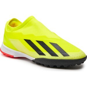 Boty adidas X Crazyfast League Laceless Turf Boots IF0686 Tesoye/Cblack/Ftwwht